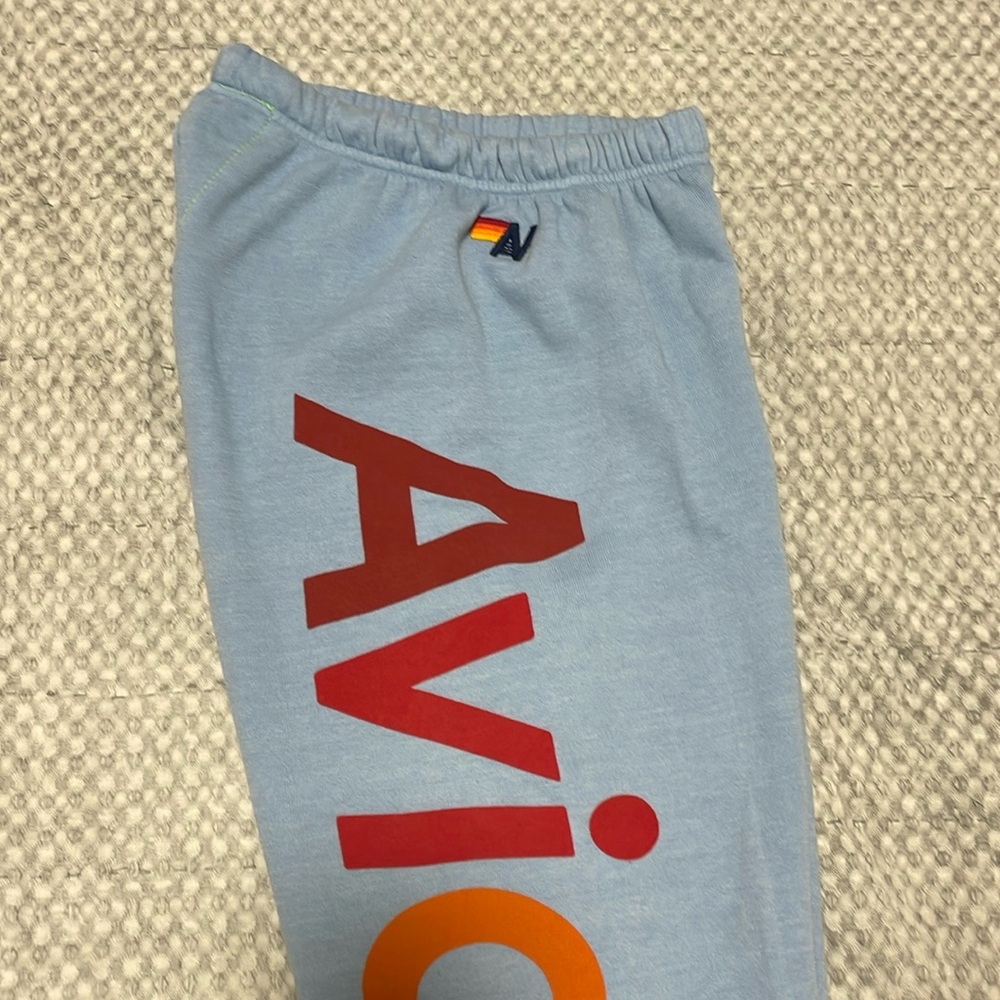 Aviator Nation light blue sweatpants size S